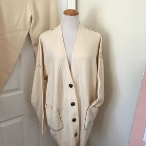 Kittenish 2 piece cardigan lounge set L/XL NWT